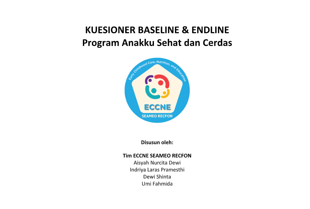 Kuisioner Baseline & Endline untuk Pendidik PAUD