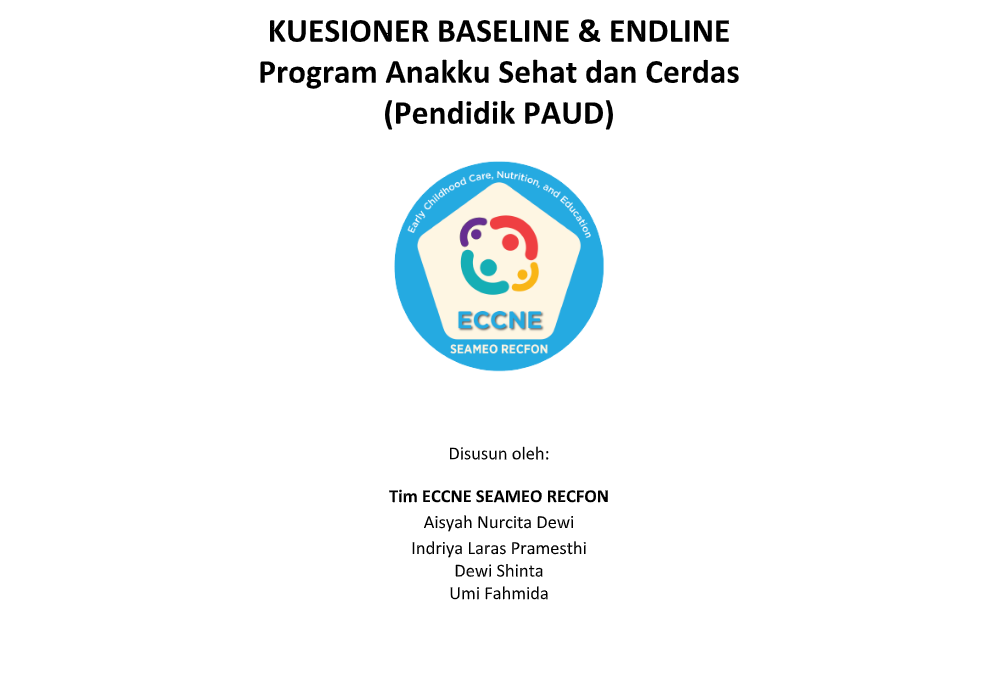 Kuisioner Baseline & Endline untuk AUD