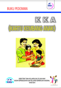 Cover Buku Panduan Kartu Kembang Anak